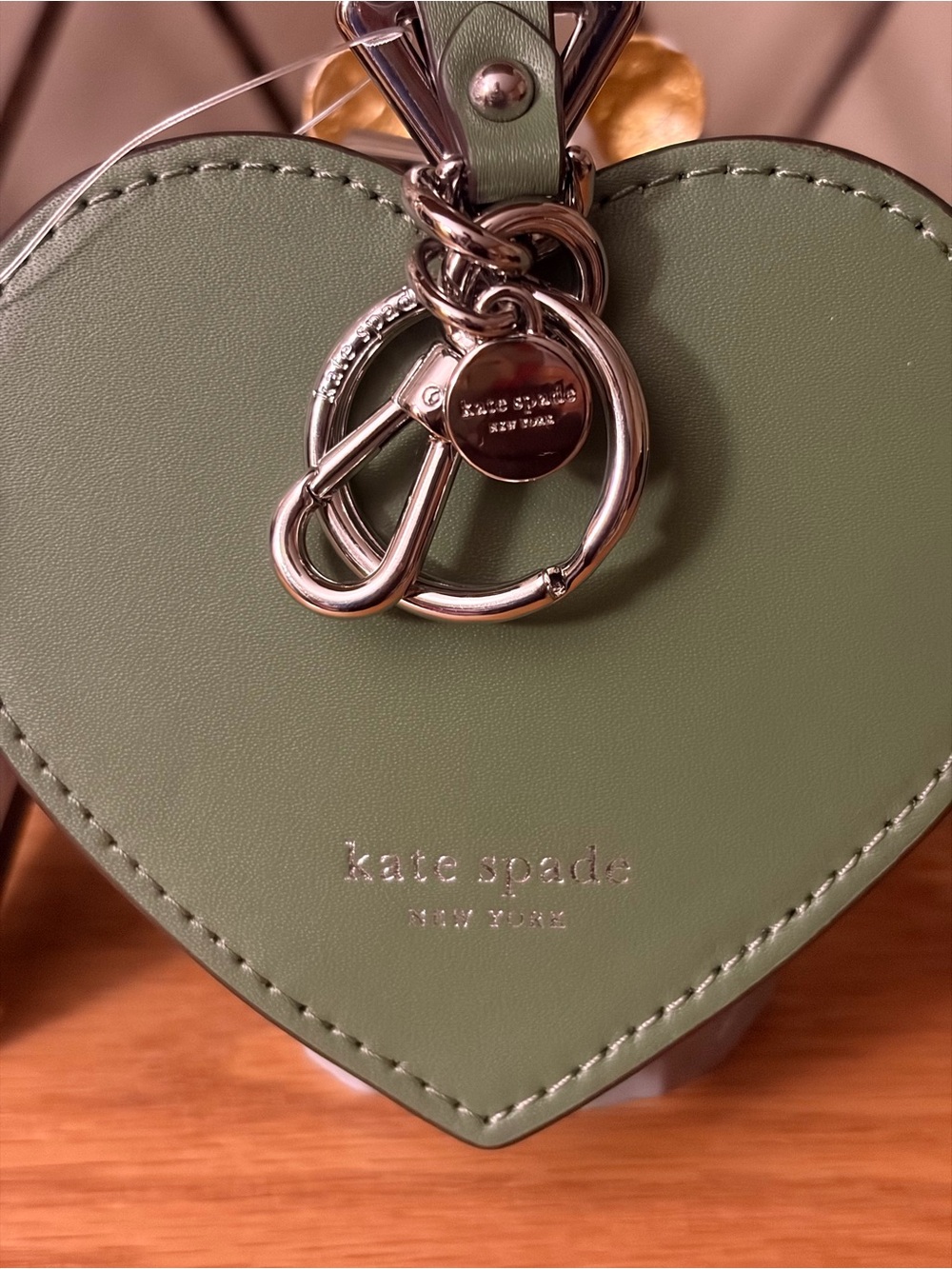 Kate Spade “Liv Painterly” Heart Coin Purse - Picture 2 of 6
